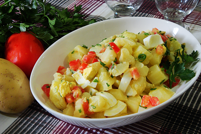 salada de batata