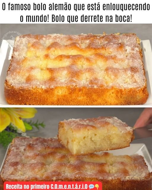 O Famoso Bolo Alemão que Está Enlouquecendo o Mundo - Receita Completa